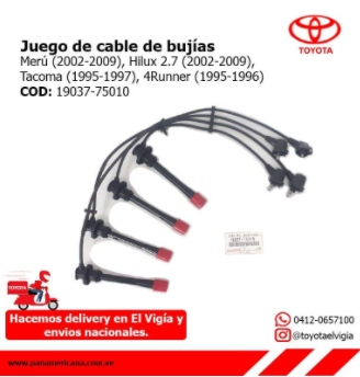 Juego De Cables De Bujía